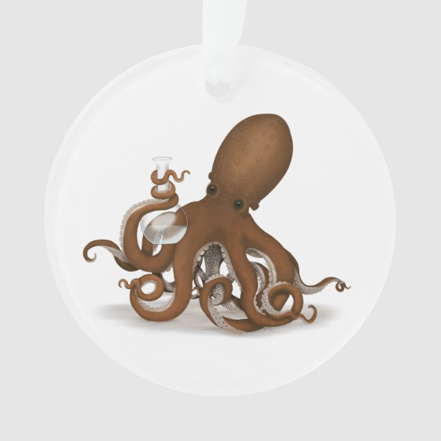 Octopus avec Fiole Mollusk Cephalopod Steampunk (devant)
