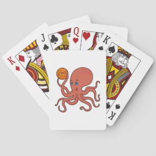 Octopus Basketball player Basketball Playing Cards