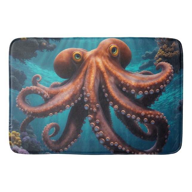 Octopus Bath Mat (Front)