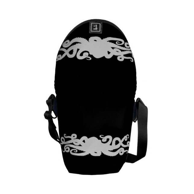 Octopus Black bag Commuter Bag (Back Open)