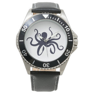 OCTOPUS. BLACK OCTOPUS. WATCH