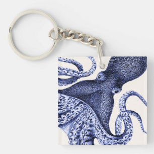 Octopus bleu paysage