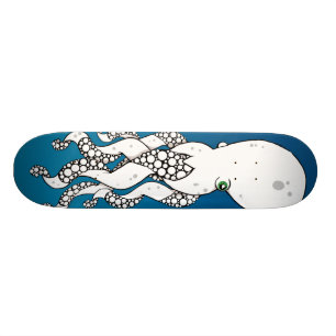 Octopus (Blue) Skateboard Deck