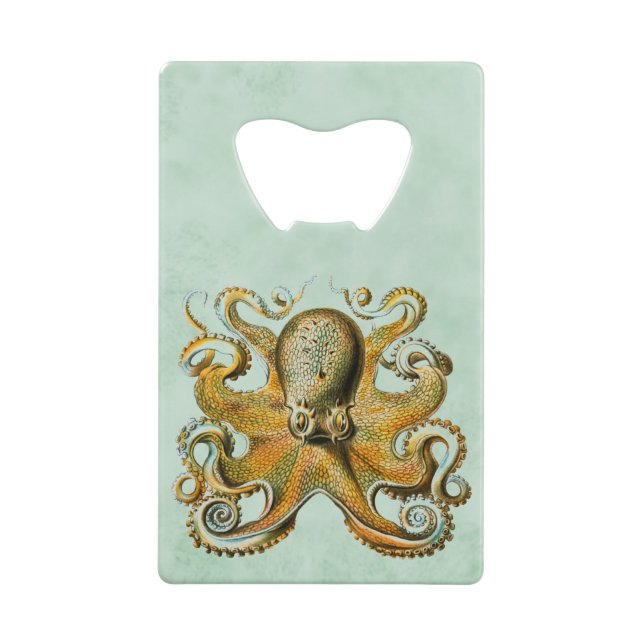 Octopus Bottle Opener Credit Card Bottle Opener (Back)