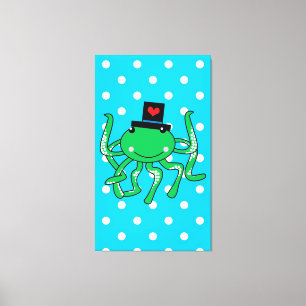 Octopus Canvas Print