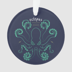 Octopus Cephalopod Tentacles Ornament