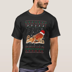 Octopus Christmas Pj Costume Party Pajama Octopus  T-Shirt