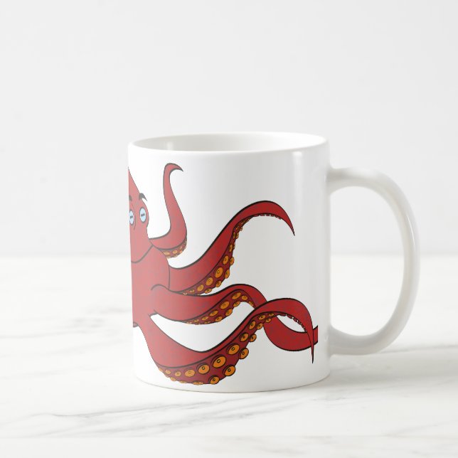 Octopus Coffee Mug (Right)