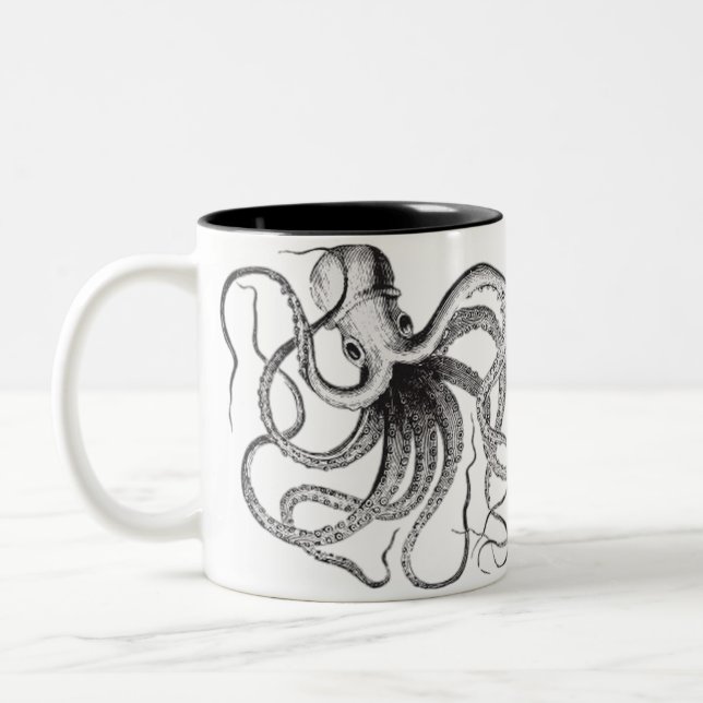 Octopus Coffee Mug (Left)