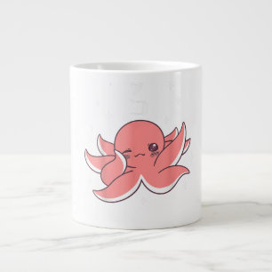 Octopus Dabbing Japanese Kawaii Cute Funny Large Coffee Mug