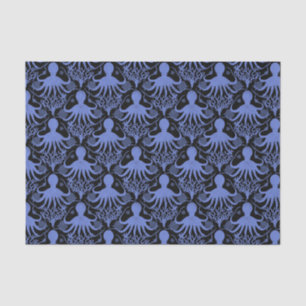 Octopus (dark background) tissue paper