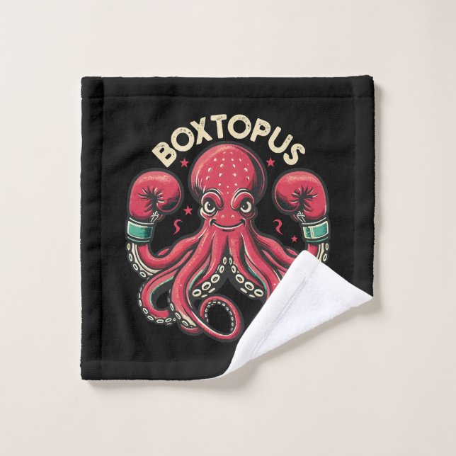 Octopus en boîte - Boxtopus (Gant de toilette)