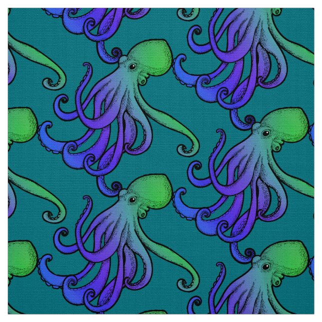 octopus fabric (Swatch)