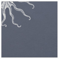 Octopus Fabric, Navy