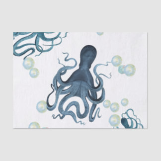 Octopus Family Tissue Paper