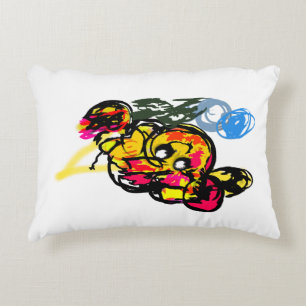 Octopus fun accent pillow