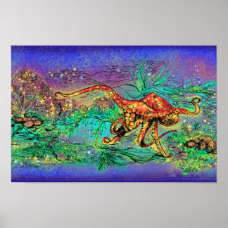 Octopus Garden Poster