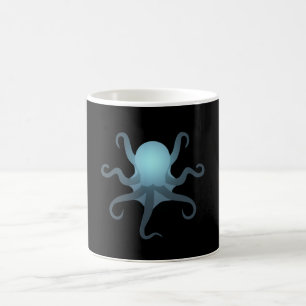 octopus glow in deep ocean sea life gift coffee mug