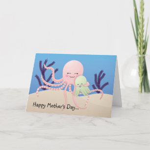 Octopus, Happy Mother's Day... Card
