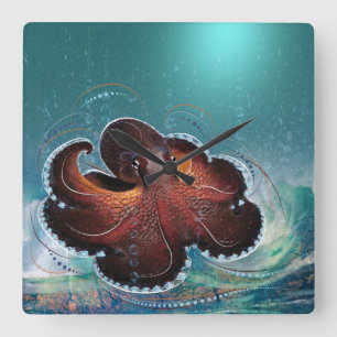 OCTOPUS - Horloge murale