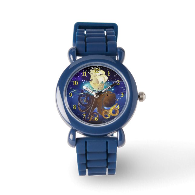 Octopus Huge and Caravella Watch (Front)