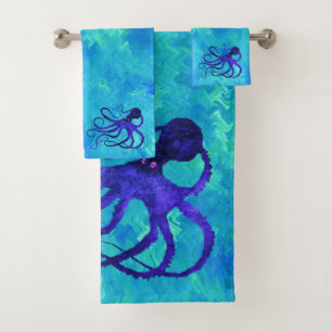 Octopus II de Sybille - Ensemble de serviettes de 