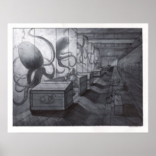 Octopus Lab Ride Print