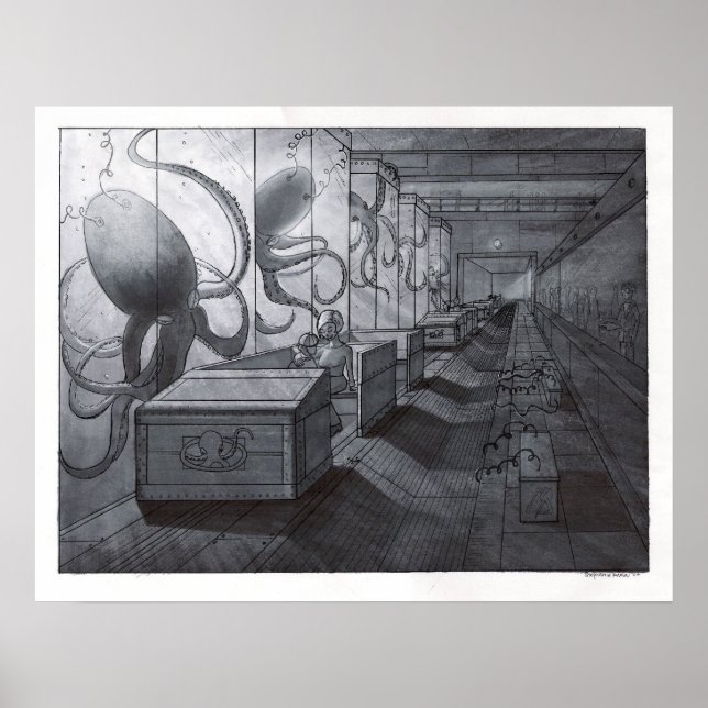Octopus Lab Ride Print (Front)