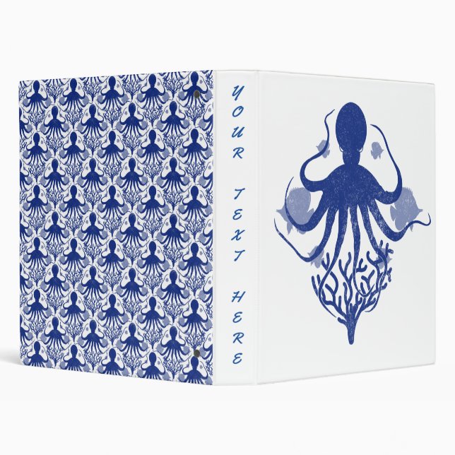Octopus (light background) binder (Background)
