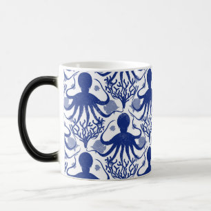 Octopus (light background) magic mug