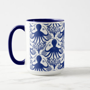 Octopus (light background) mug