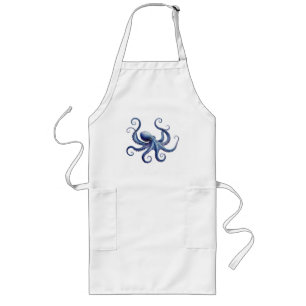 Octopus Long Apron