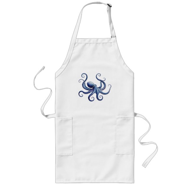 Octopus Long Apron (Front)