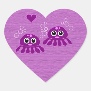 Octopus Love customizable stickers