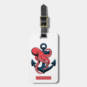 Octopus Luggage Tag