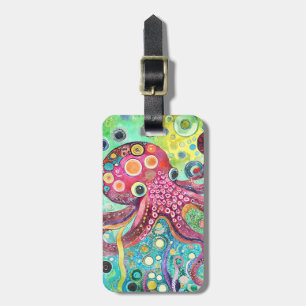 Octopus Luggage Tag