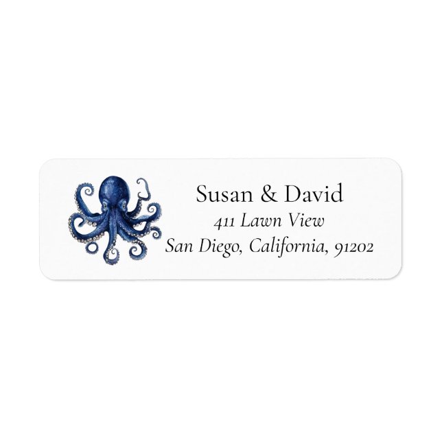 Octopus Marine Life (Front)