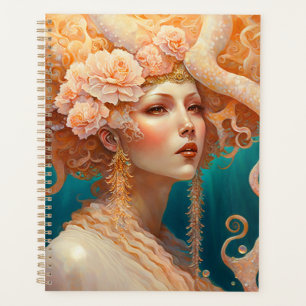 Octopus Mermaid Fantasy Art Planner