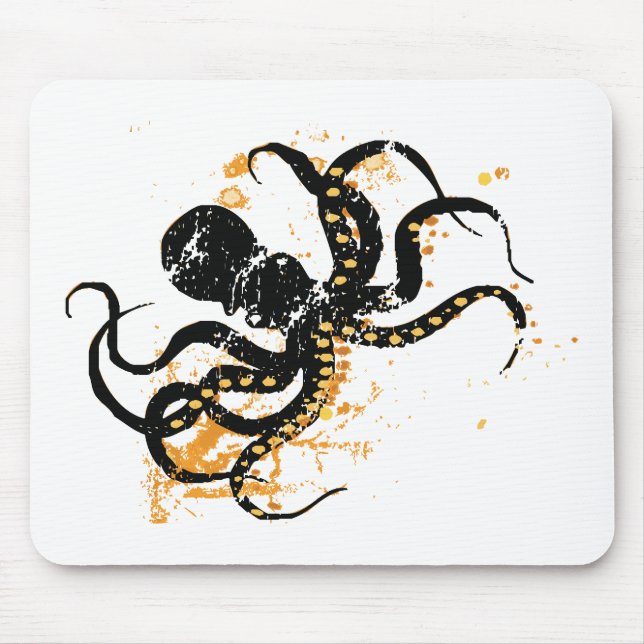 Octopus Mouse Pad (Front)