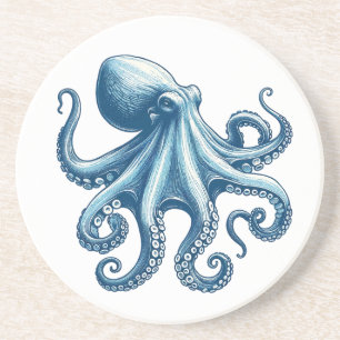 Octopus Nautical Coaster