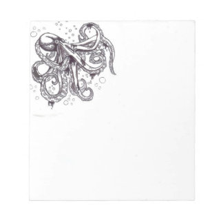 Octopus notepad