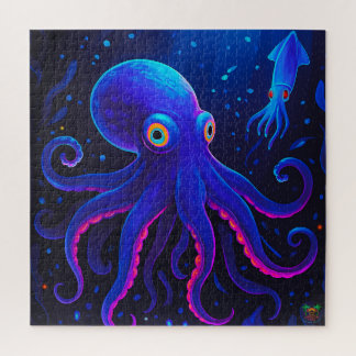 🐙 Octopus Odyssey: Dive Into the Deep 🌊 Jigsaw Puzzle