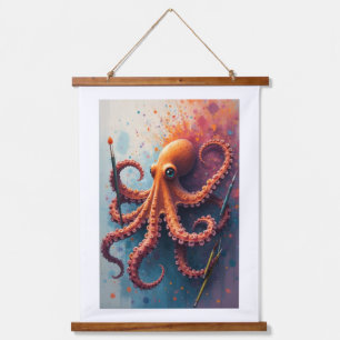 Octopus of Creativity Hanging Tapestry