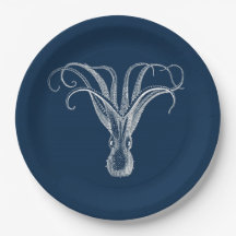 octopus paper plates