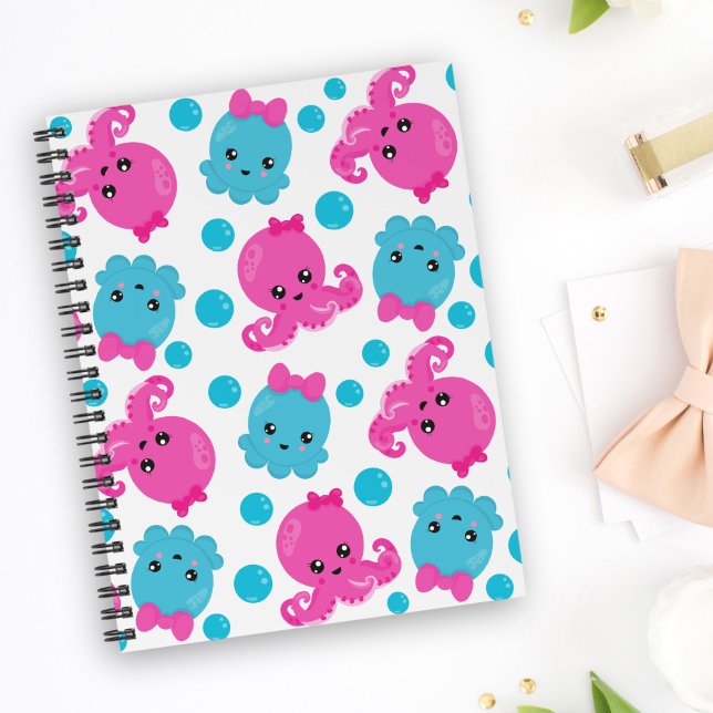 Octopus Pattern, Cute Octopus, Sea Animals Planner (Creator Uploaded)