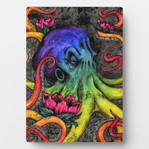 Octopus  plaque