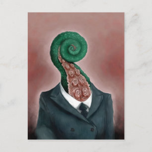 Octopus Postcard