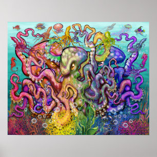 Octopus Poster