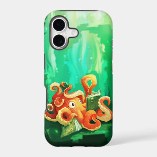 Octopus Reading iPhone 5 Case