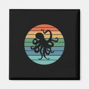 Octopus Retro Magnet